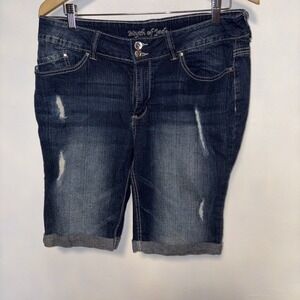 Myth Of Jade Size 14 Women's Bermuda Jean Shorts
